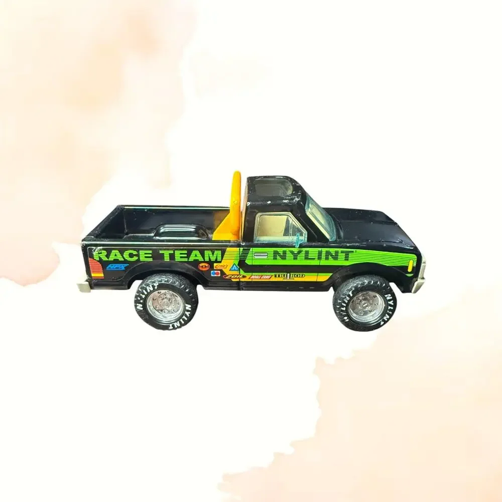 Vintage 1990 Nylint Race Team Ford Ranger 4x4 Pressed Steel Truck USA